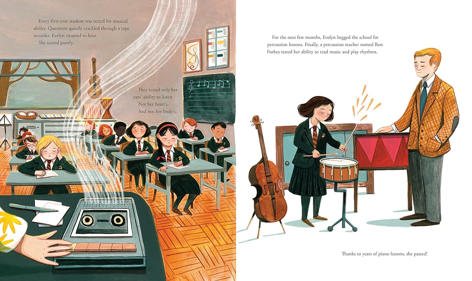 Listen: How Evelyn Glennie, a Deaf Girl, Changed Percussion