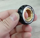 Fidget Wheel Ratchet Slider (not a spinner)