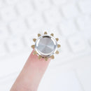 Mini Gear Metal Fidget - Silver and Gold