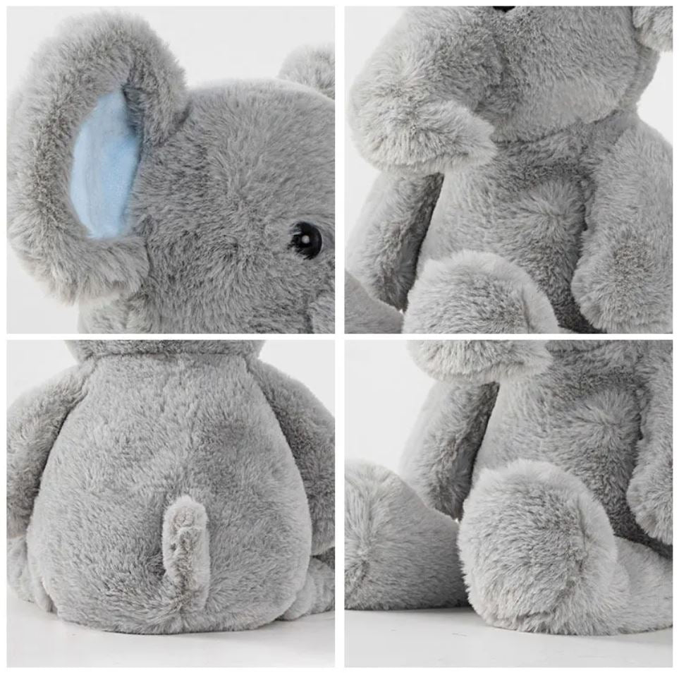 Emory Elephant - weighted sensory plush toy - Cuddle Therapy Friend
