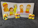 Auslan Nursery Rhyme board book and puppet set