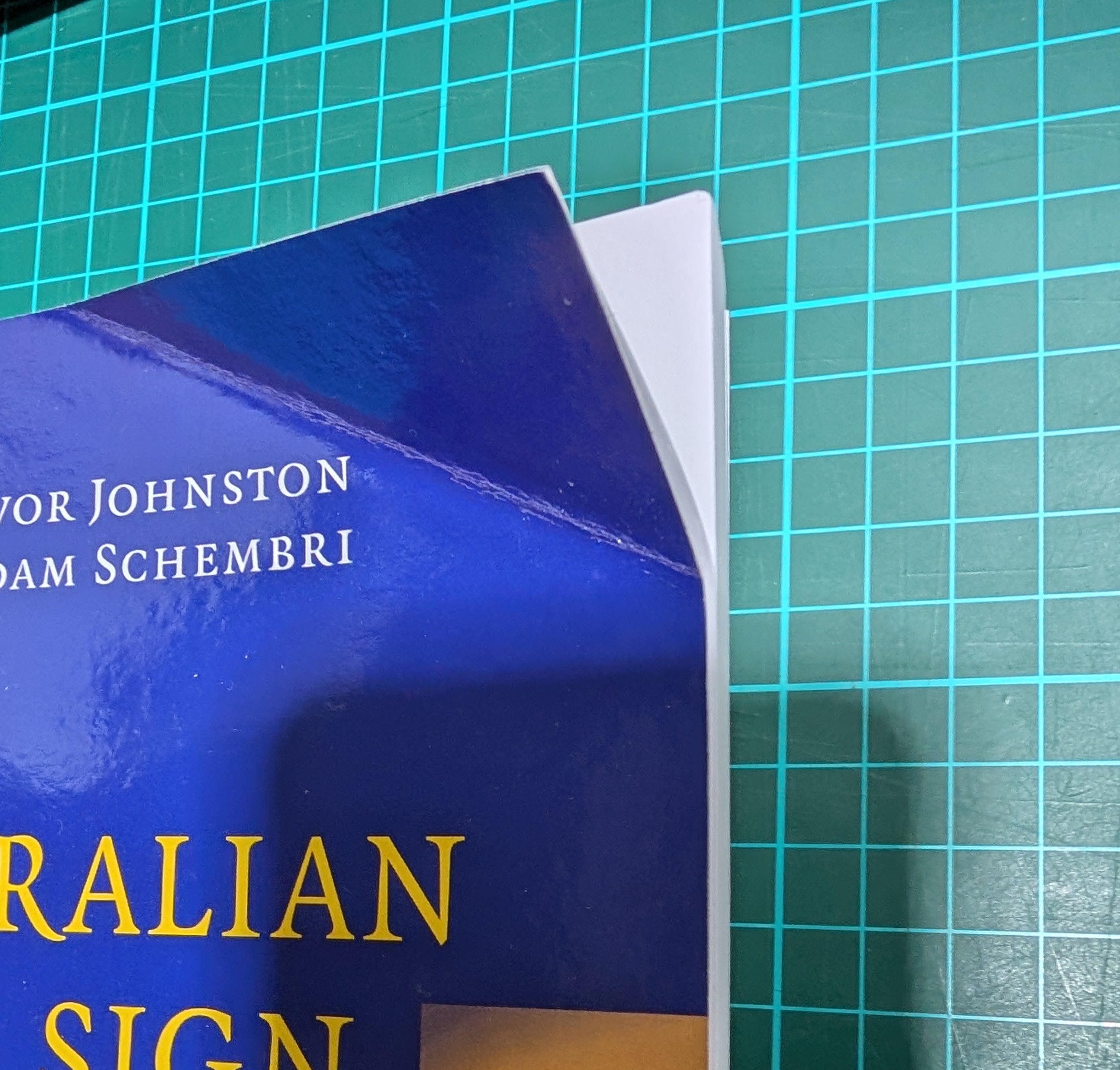Australian Sign Language: An introduction to sign language linguistics
