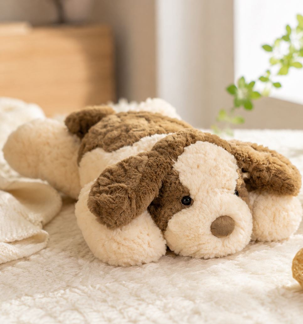 Pudgy Plush Weighted Animals (<1kg, 65cm) for comforting anxiety reducing cuddles