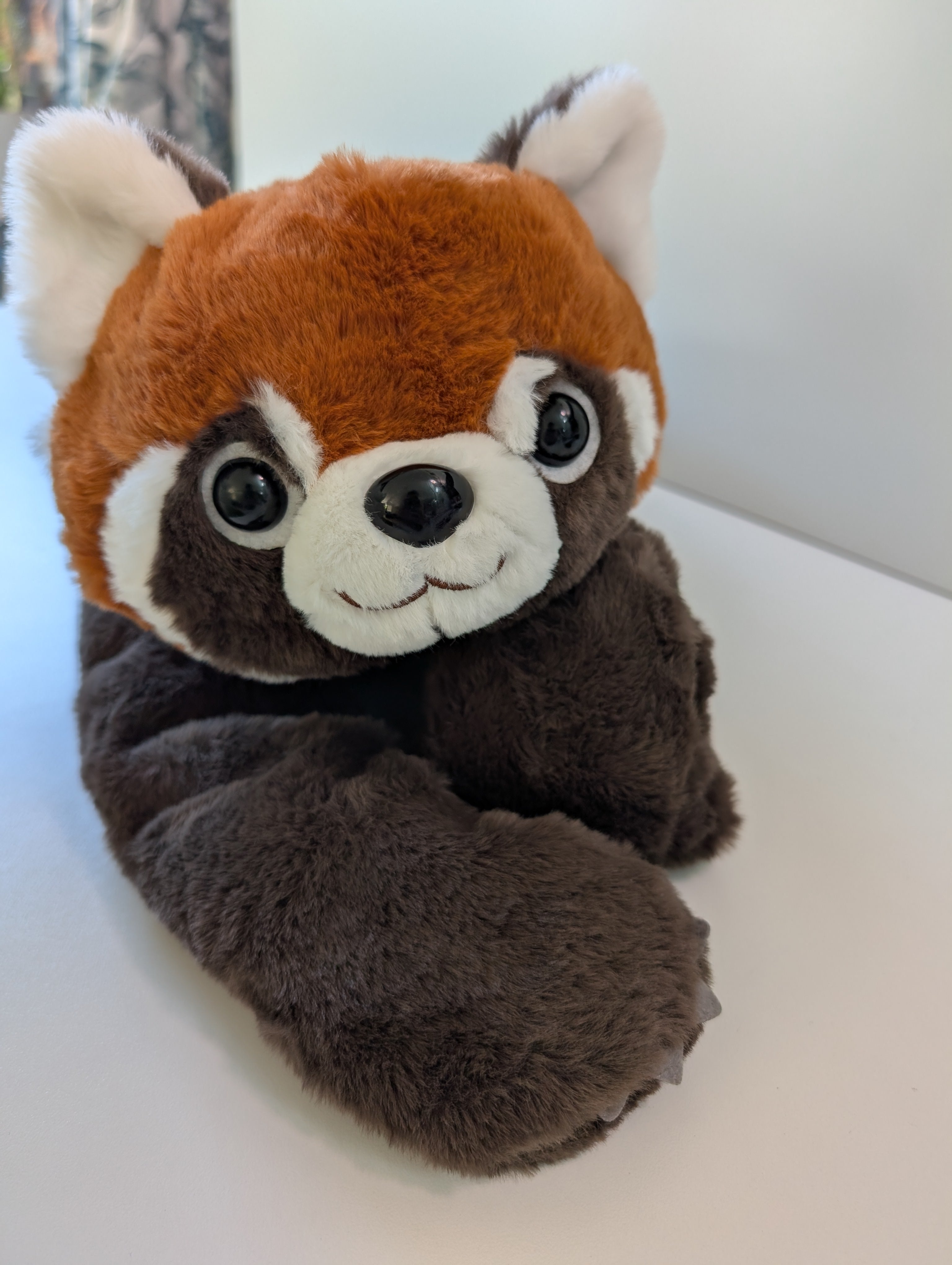 Remy the Red Panda - long armed, large weighted sensory plush toy - Cuddle Therapy Friend