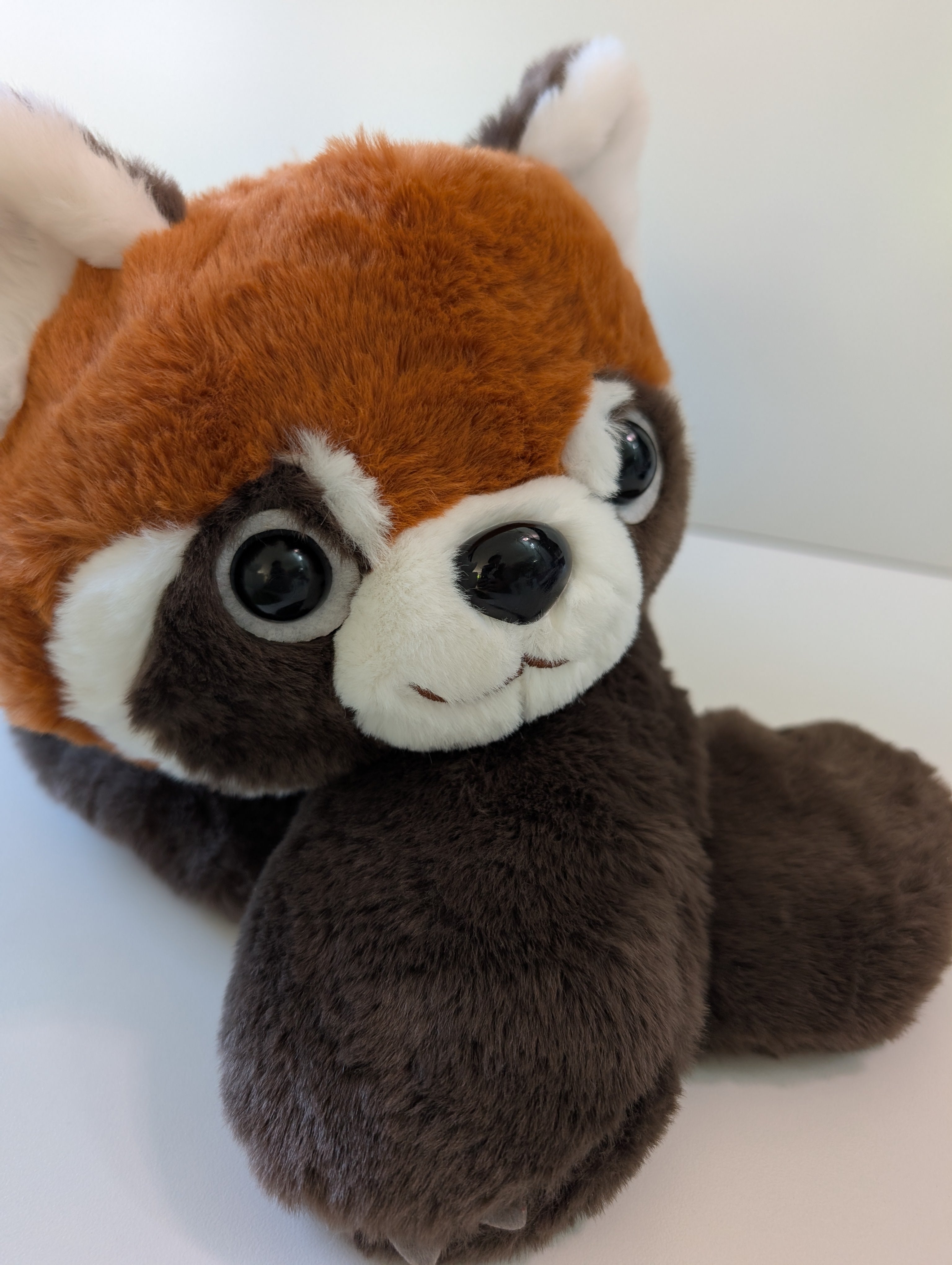 Remy the Red Panda - long armed, large weighted sensory plush toy - Cuddle Therapy Friend