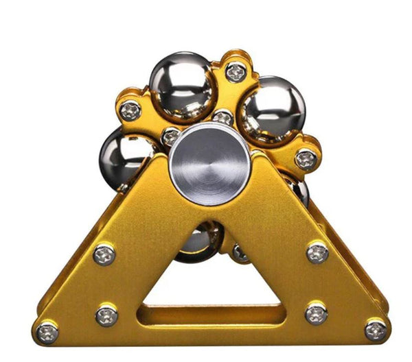 Metal Desktop Fidget Gyroscope - Gold