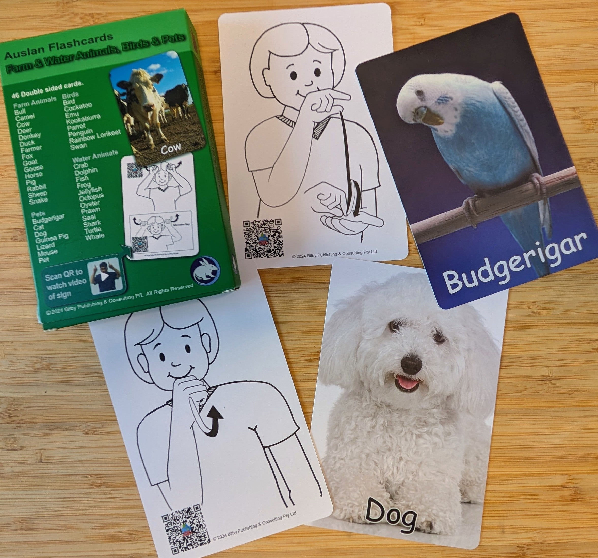 Auslan Flashcards - Animals