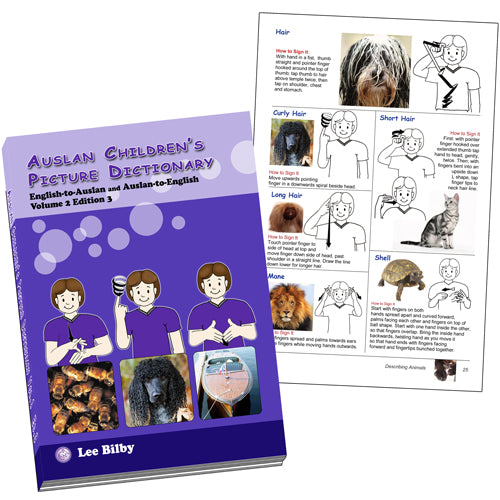 Auslan Childrens Picture Dictionary Volume 2 , 3rd Edition