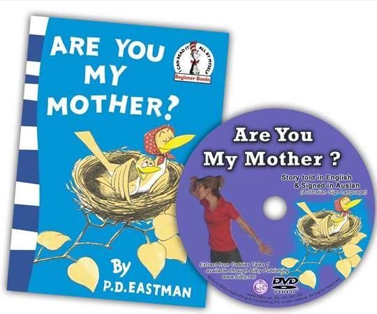 Are You My Mother Book and Auslan DVD set
