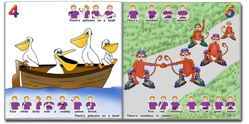 Koalas On The Bus - A Story-Song Book in Auslan ON SALE