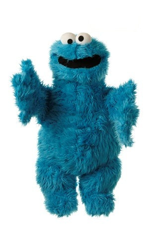 Sesame Street Cookie monster Signing Puppets - LAST ONE!!