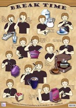 Break Time Poster - A3 Cello Coated