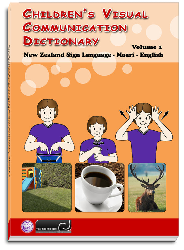 NZSL - English - Maori Children's Picture Dictionary