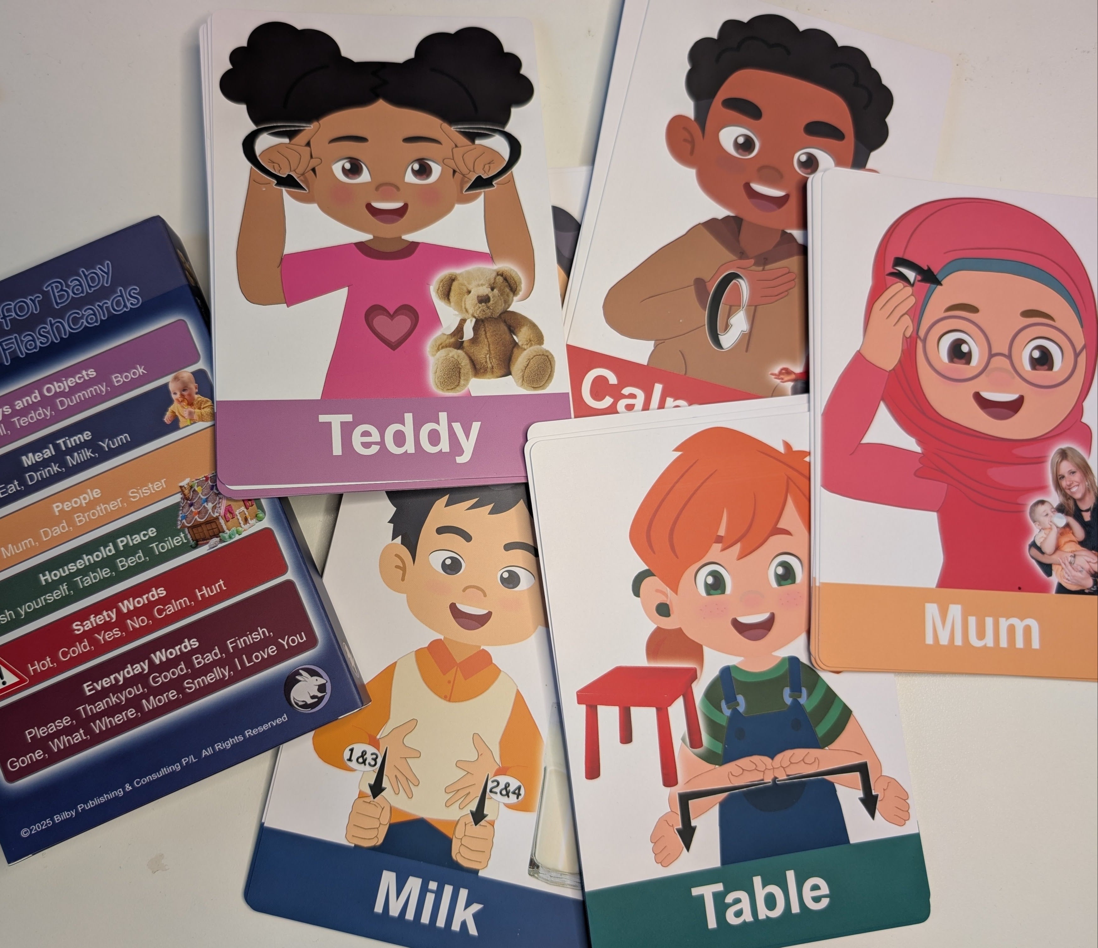 Auslan for Baby: Starter Flashcards