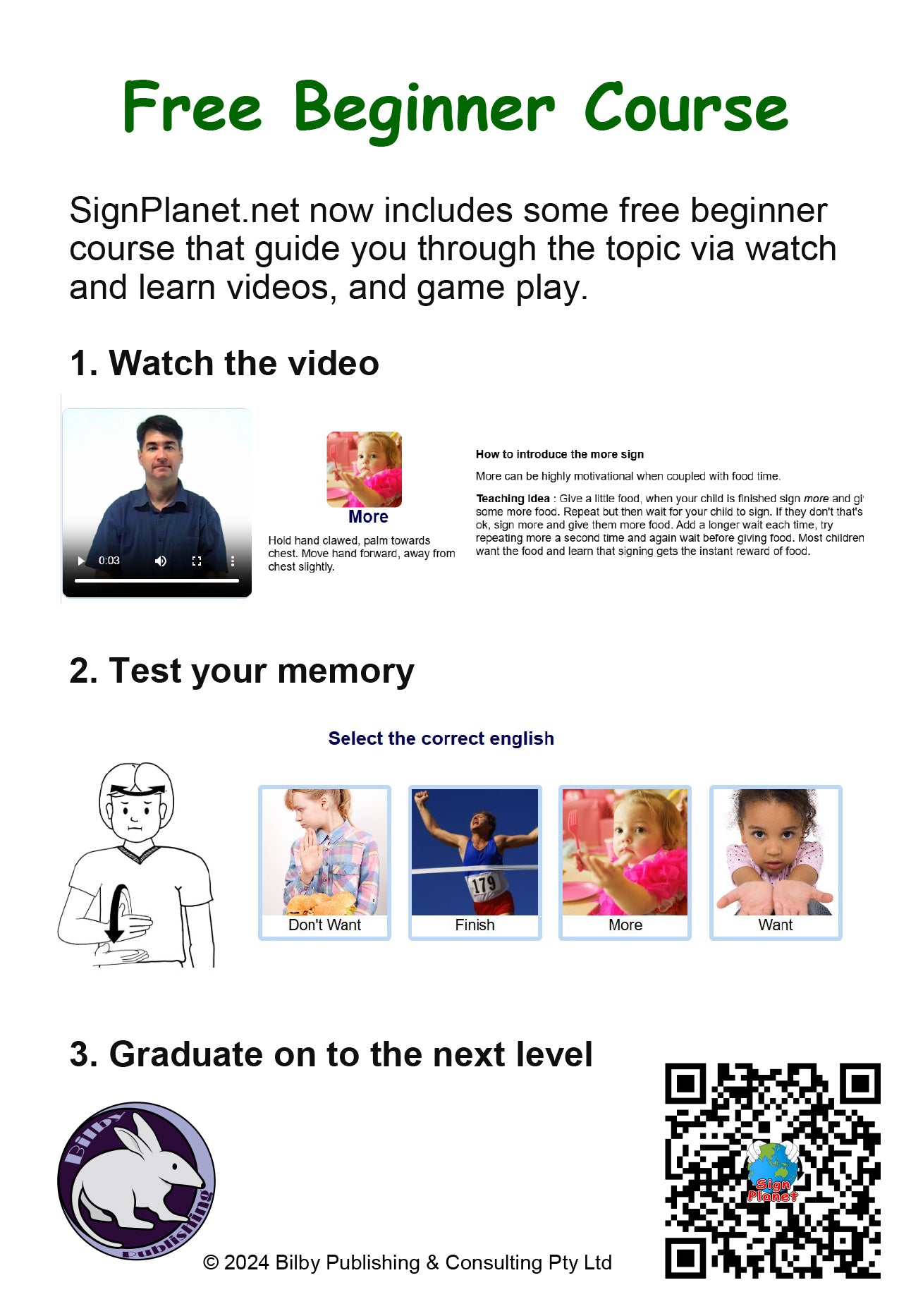 Auslan Flash Cards - Fruits, Vegetables, Drinks