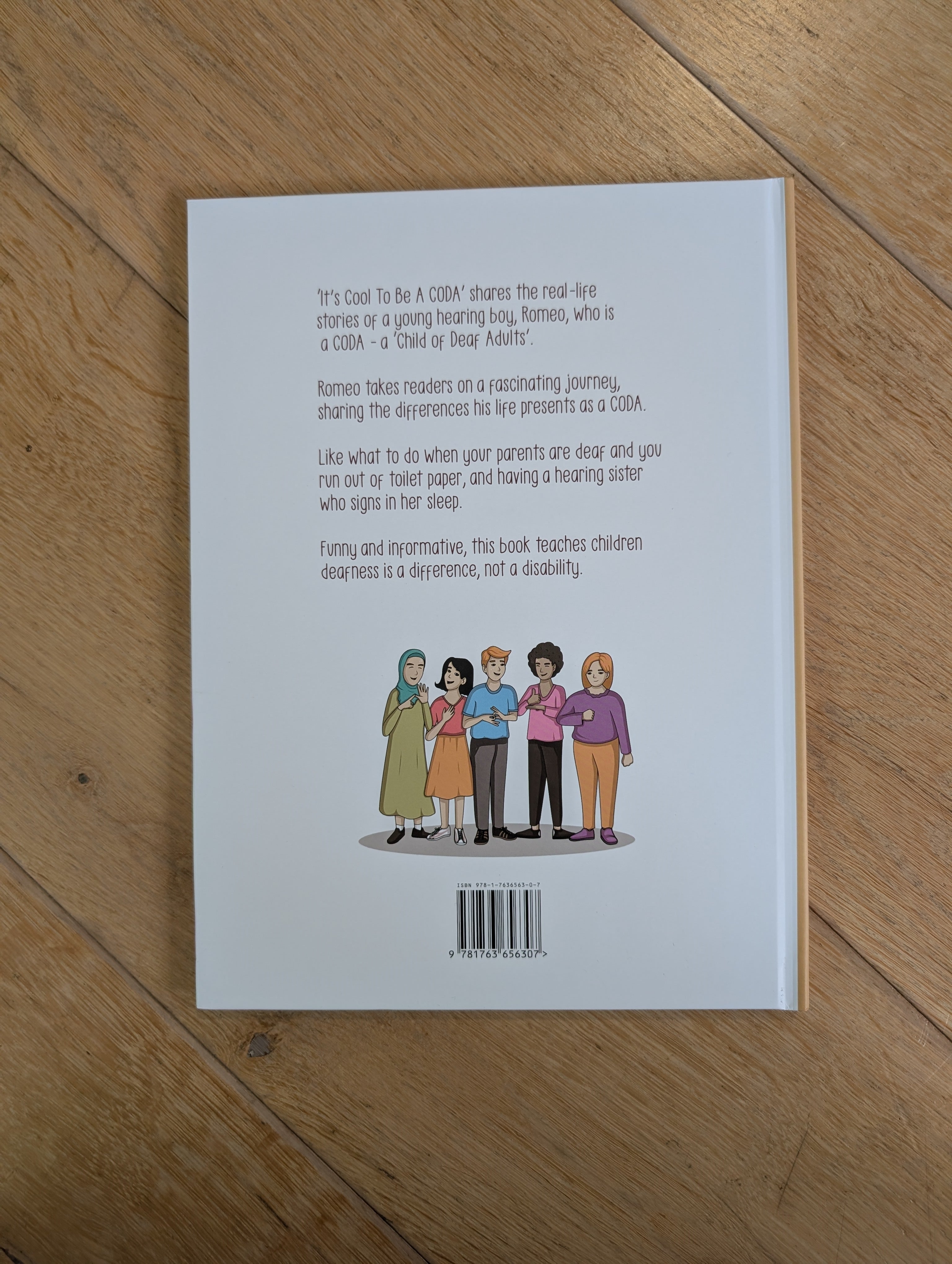 It's Cool To Be A Coda (hardcover deaf awareness story book)