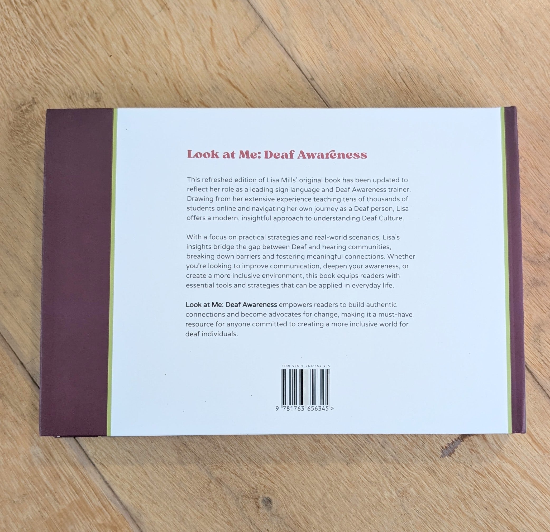 Look At Me: Deaf Awareness Book