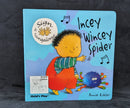 Incey Wincey Spider - Baby Sign Board Book - AUSLAN EDITION