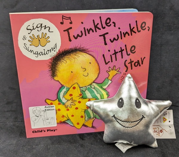 Twinkle, Twinkle Little Star - Baby Sign Board Book - AUSLAN EDITION
