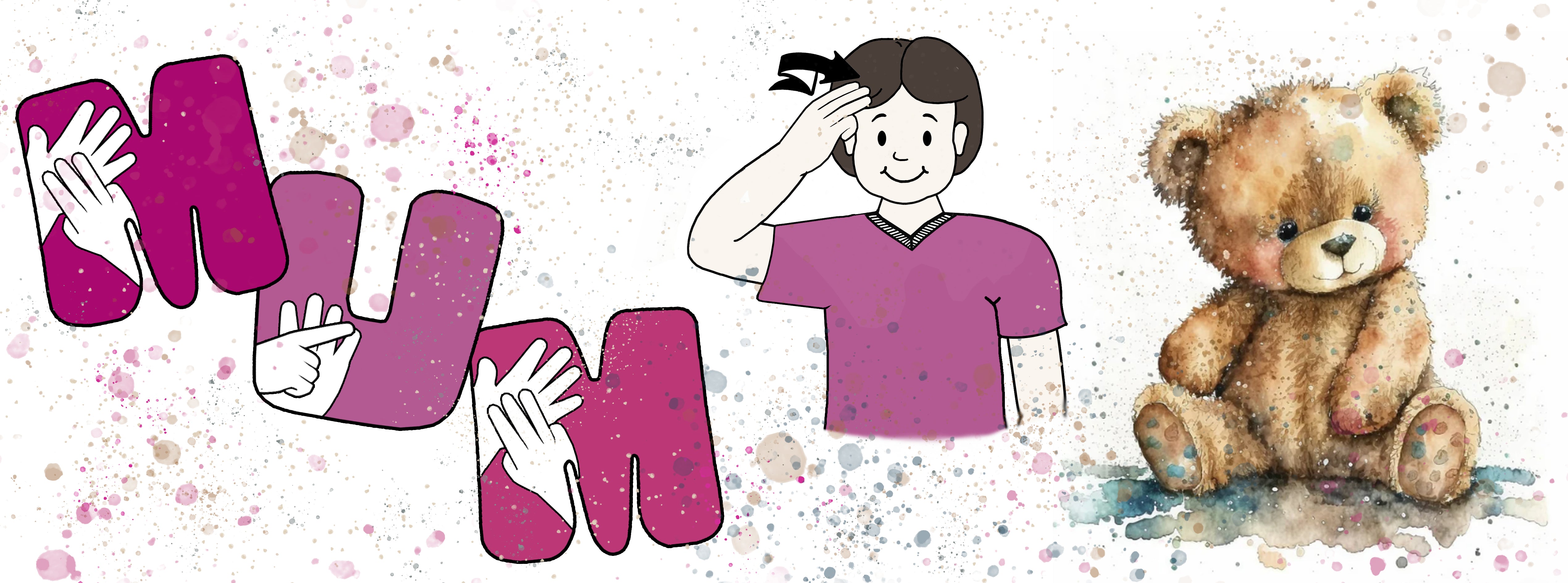 Auslan Mugs (MUM or DAD)