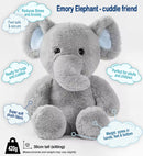 Emory Elephant - weighted sensory plush toy - Cuddle Therapy Friend