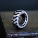 Fidget Wheel Ratchet Slider (not a spinner)