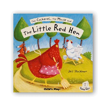 Little Red Hen - Flip Up Book and CD