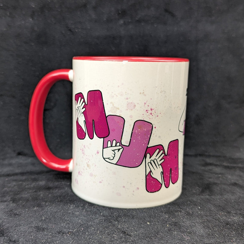 Auslan Mugs (MUM or DAD)