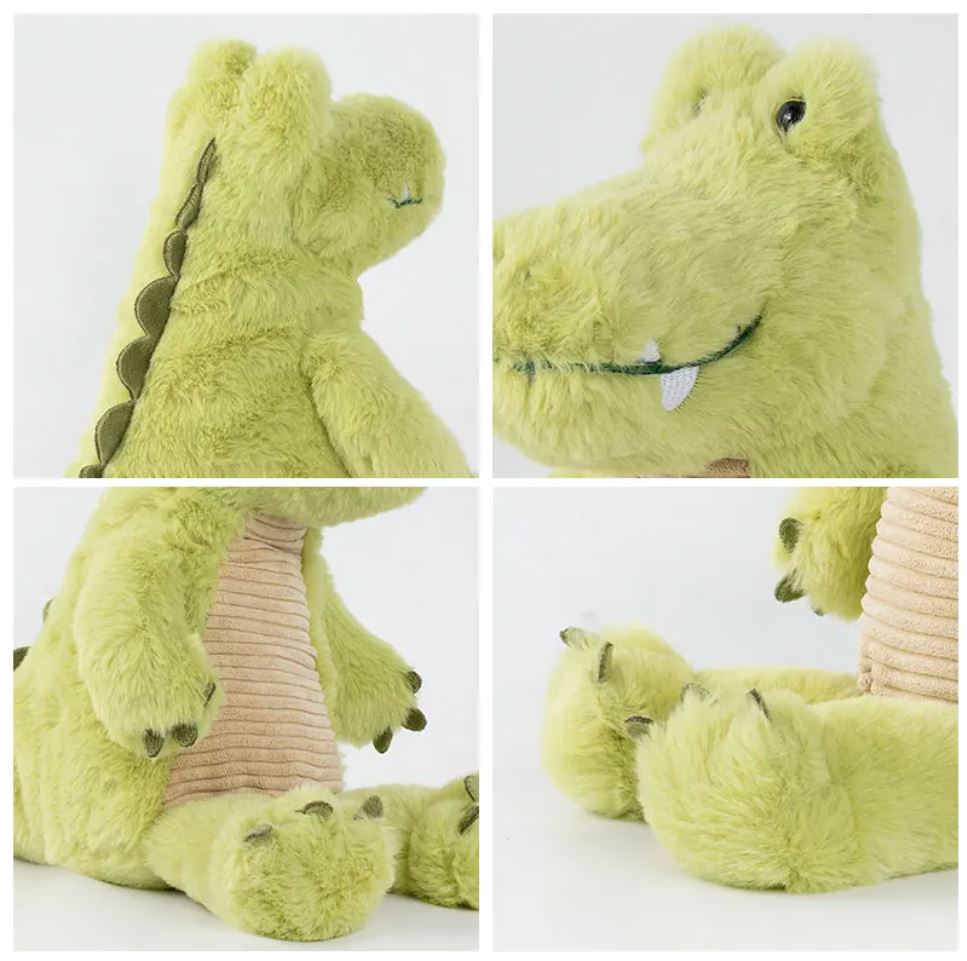 Cory Croc - weighted texture sensory plush toy - Cuddle Therapy Friend