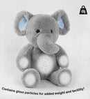Emory Elephant - weighted sensory plush toy - Cuddle Therapy Friend