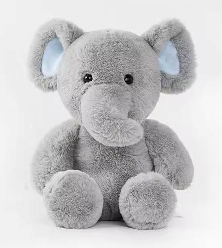 Emory Elephant - weighted sensory plush toy - Cuddle Therapy Friend
