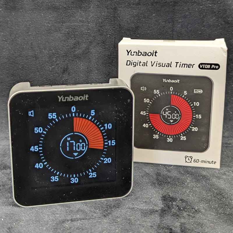 Visual Timer - Digital with USB charging (85mm)