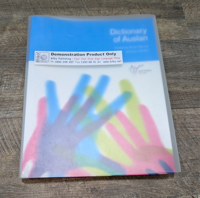 Ex Demo - Auslan Dictionaries and reference books