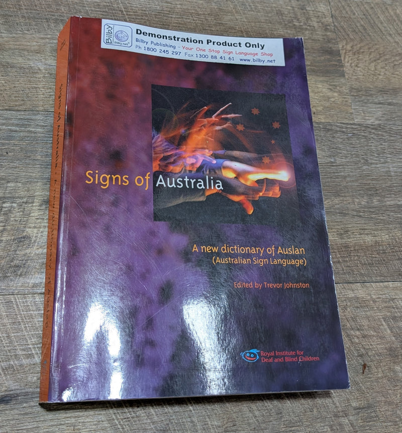 Ex Demo - Auslan Dictionaries and reference books