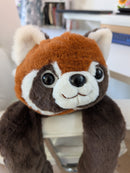 Remy the Red Panda - long armed, large weighted sensory plush toy - Cuddle Therapy Friend