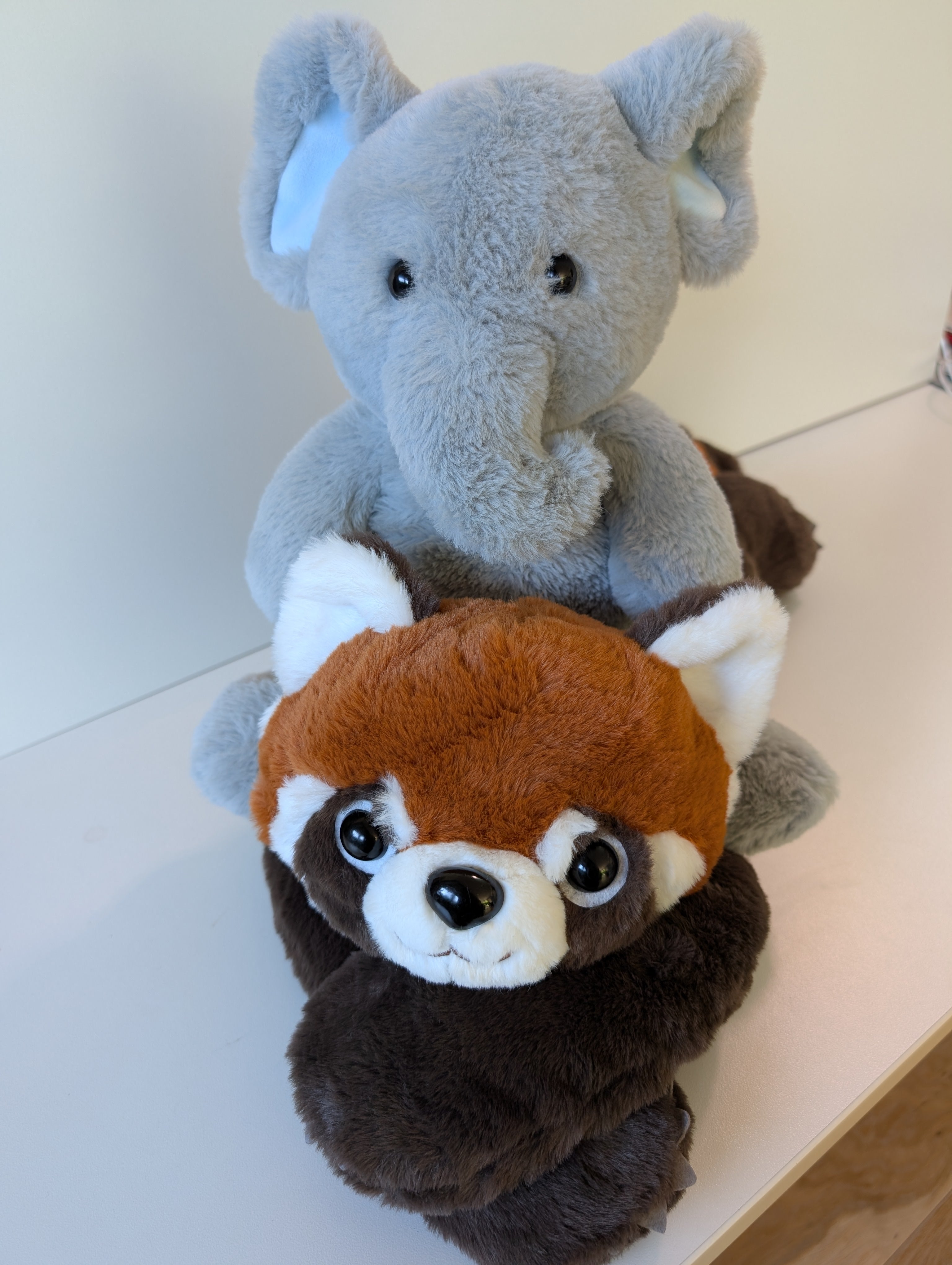 Remy the Red Panda - long armed, large weighted sensory plush toy - Cuddle Therapy Friend