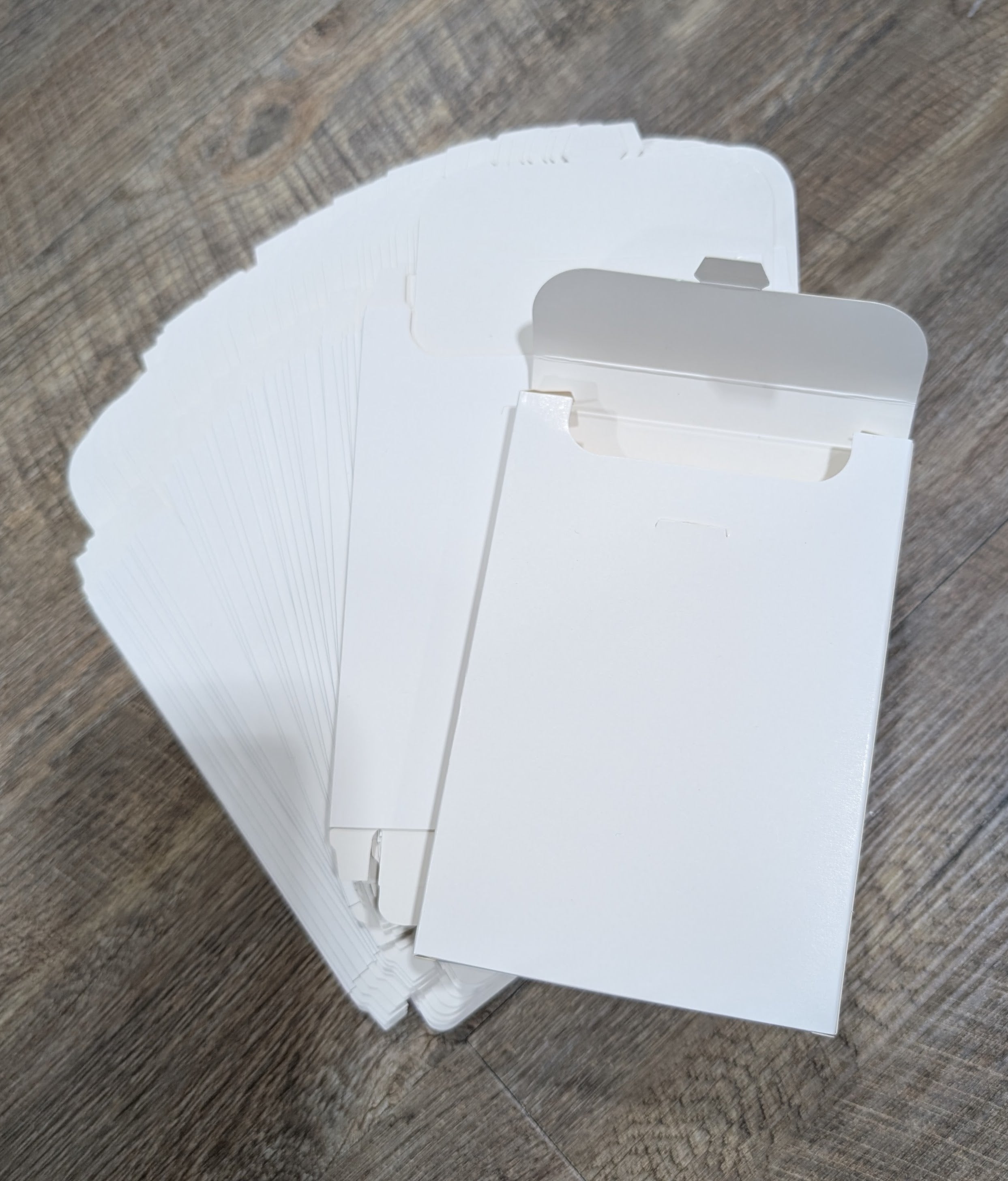 Kraft box white A6 (160 x 110) in 15mm and 35mm depths