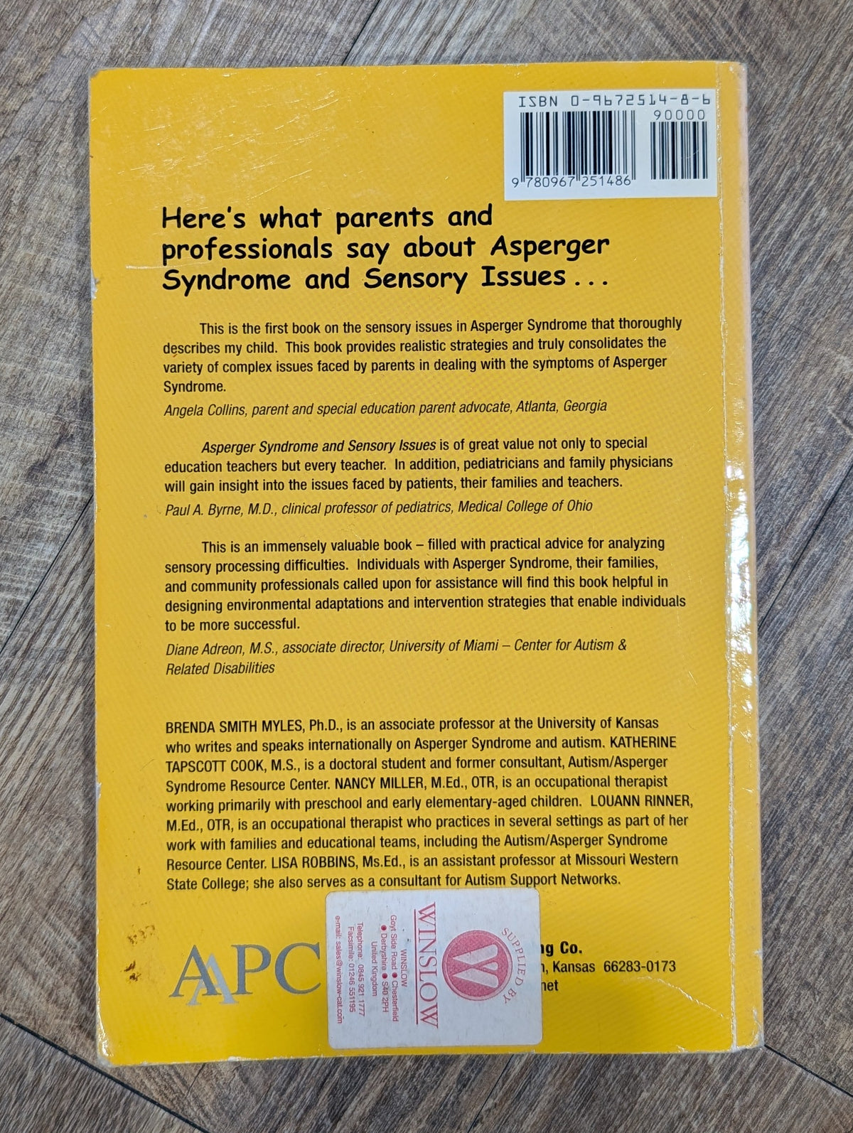 Ex Demo - Autism and Motor Skill reference books