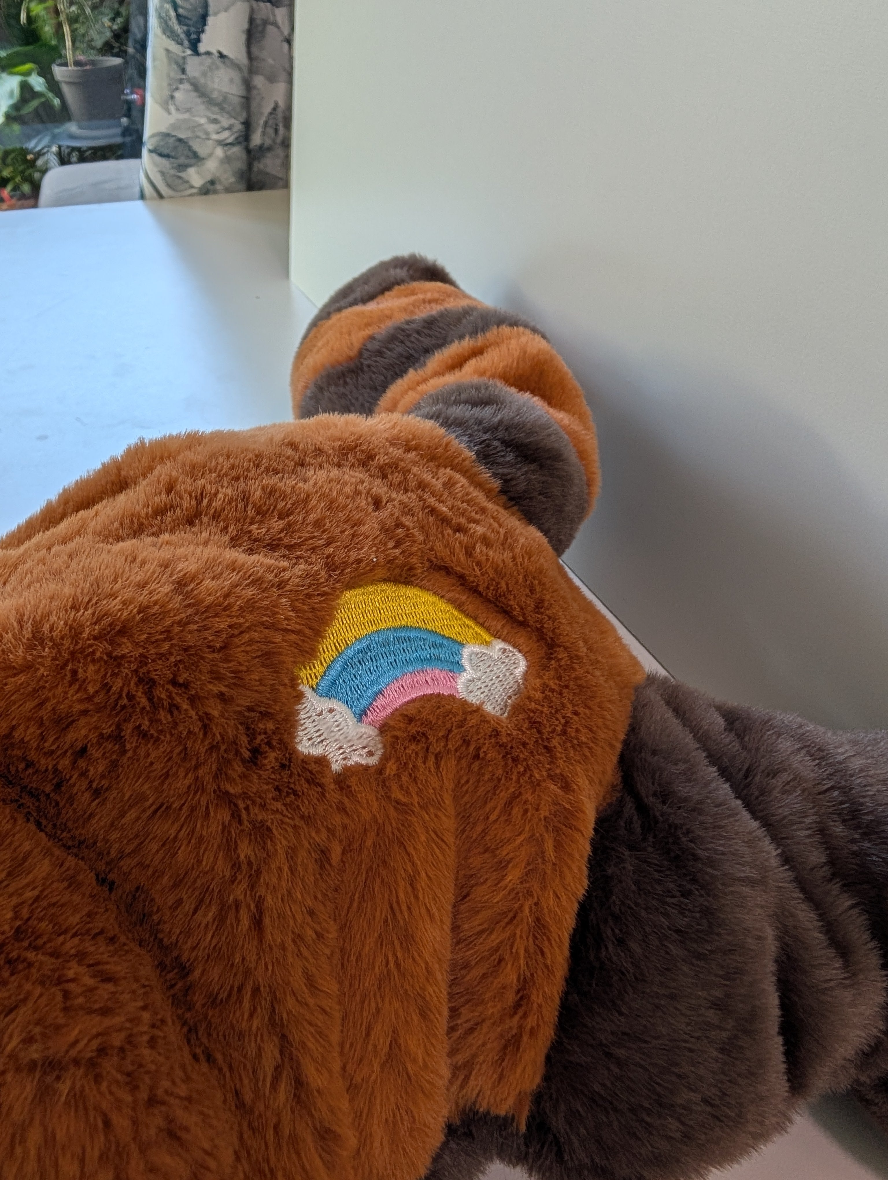 Remy the Red Panda - long armed, large weighted sensory plush toy - Cuddle Therapy Friend