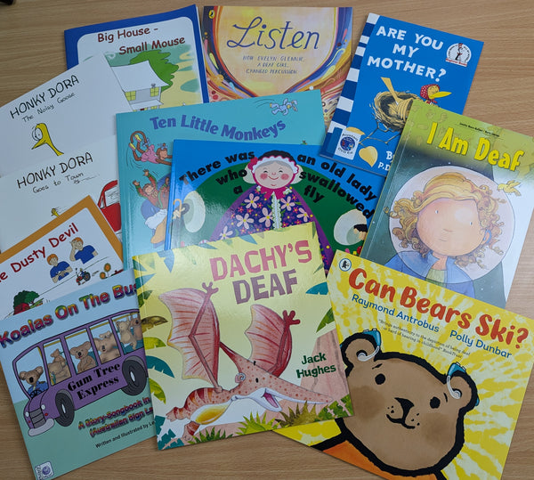 Auslan and Deaf awareness story book set