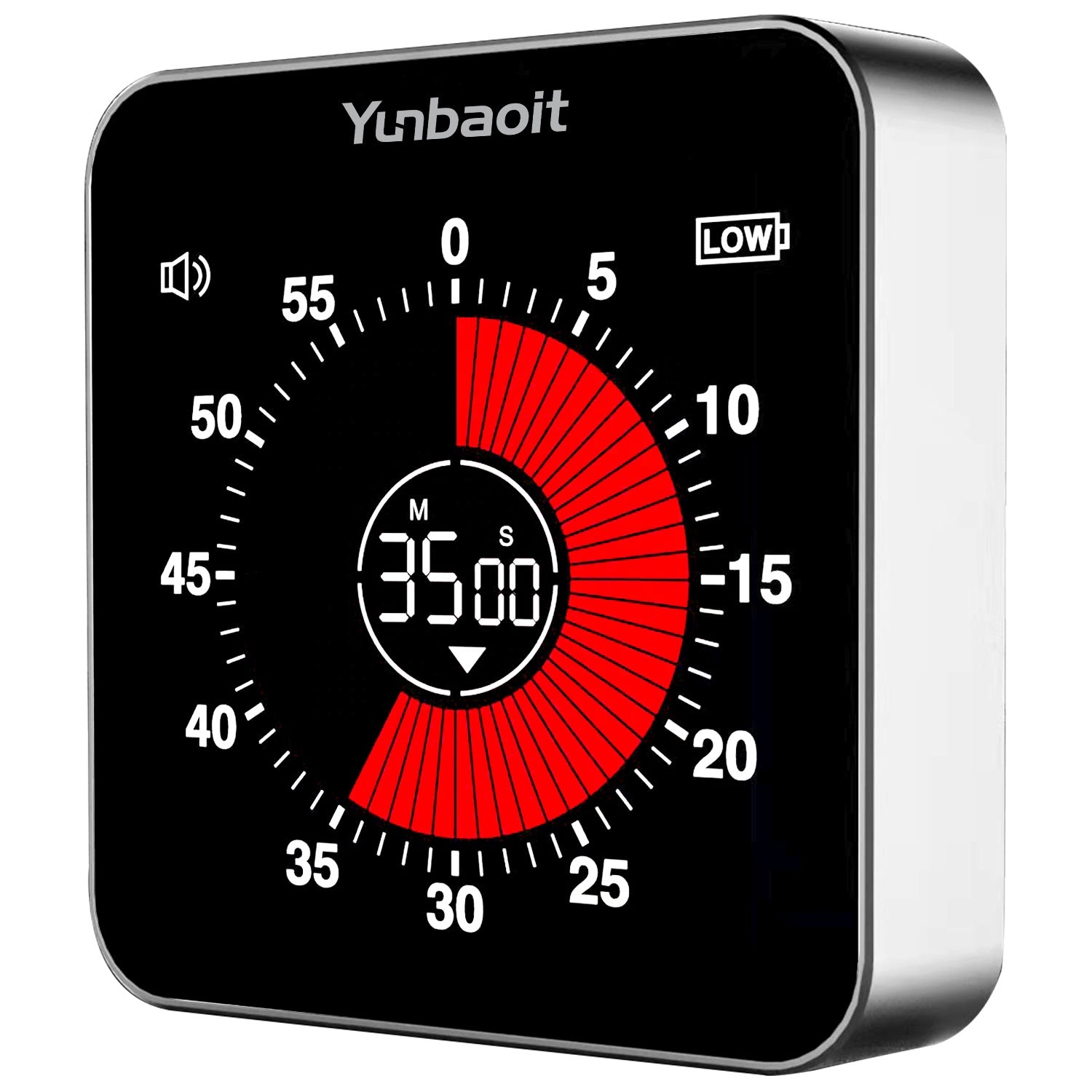 Programmable Usb Timer Visual Timer - Digital with USB charging (85mm)
