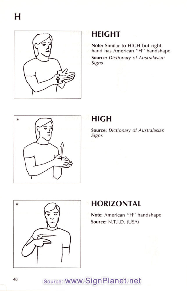 Ex Demo - Auslan Dictionaries and reference books
