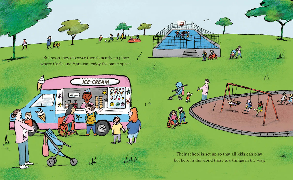 The World We Can Build - Disability awareness story book