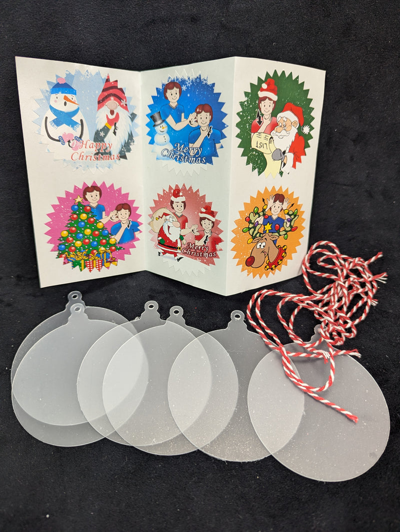 Auslan Christmas decoration craft set