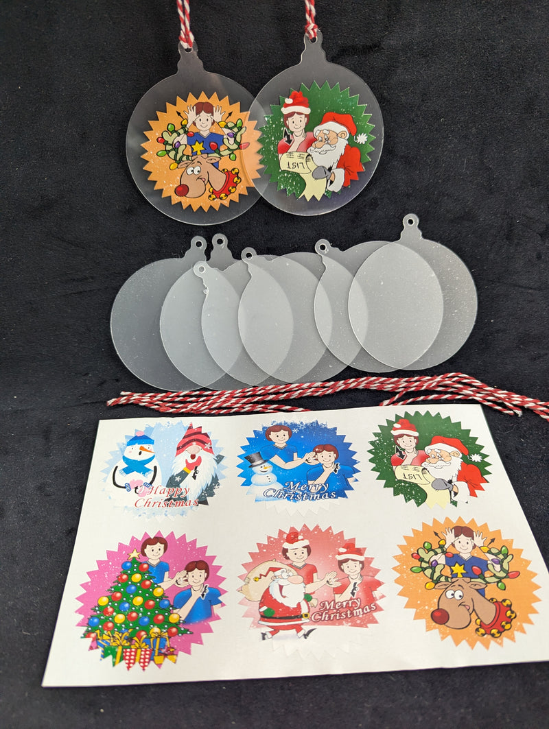 Auslan Christmas decoration craft set