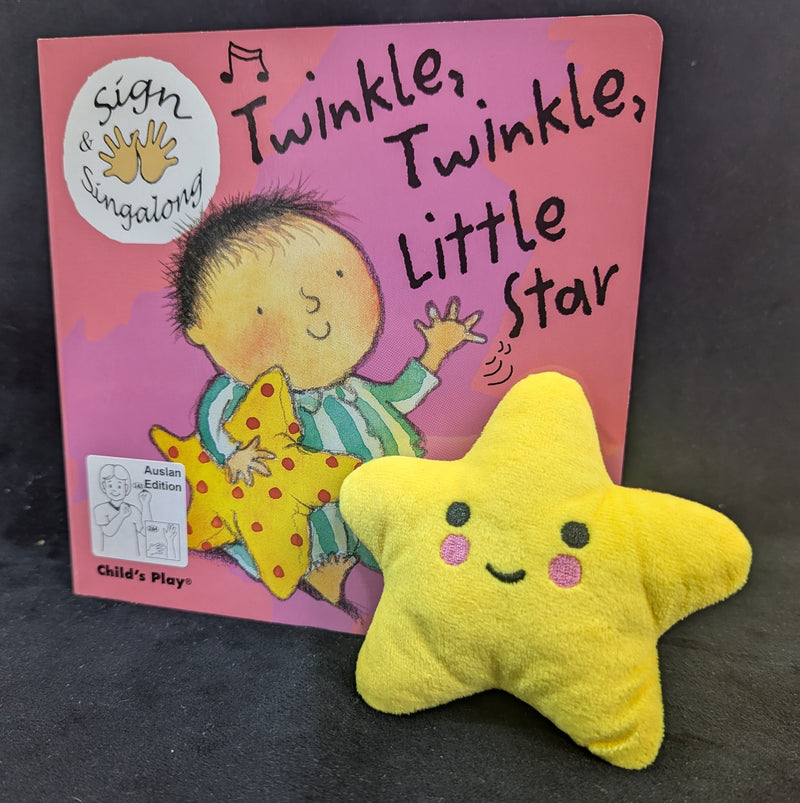 Twinkle, Twinkle Little Star - Baby Sign Board Book - AUSLAN EDITION