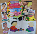 Auslan Nursery Rhyme board book and puppet set