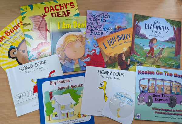 Auslan and Deaf Awareness Story book set - until sold out