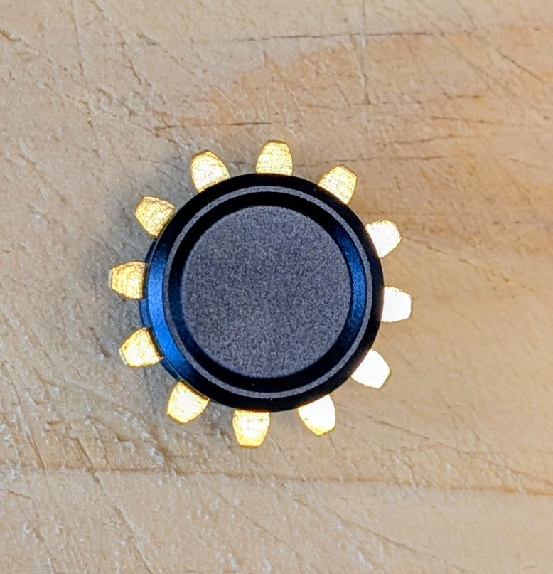 Mini Gear Metal Fidget, nearly silent