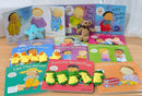 Auslan Nursery Rhyme board book and puppet mega set
